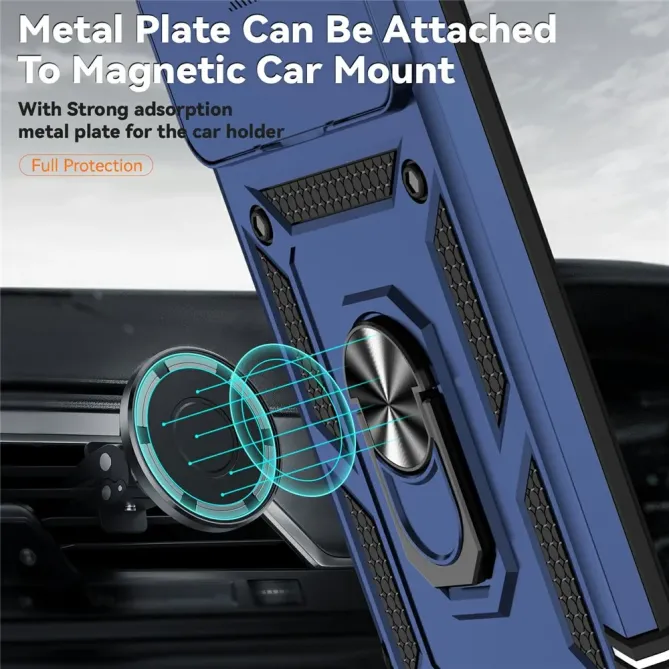 Coque Xiaomi 15T Pro Texture Respirante Anneau Support & Cache Caméra