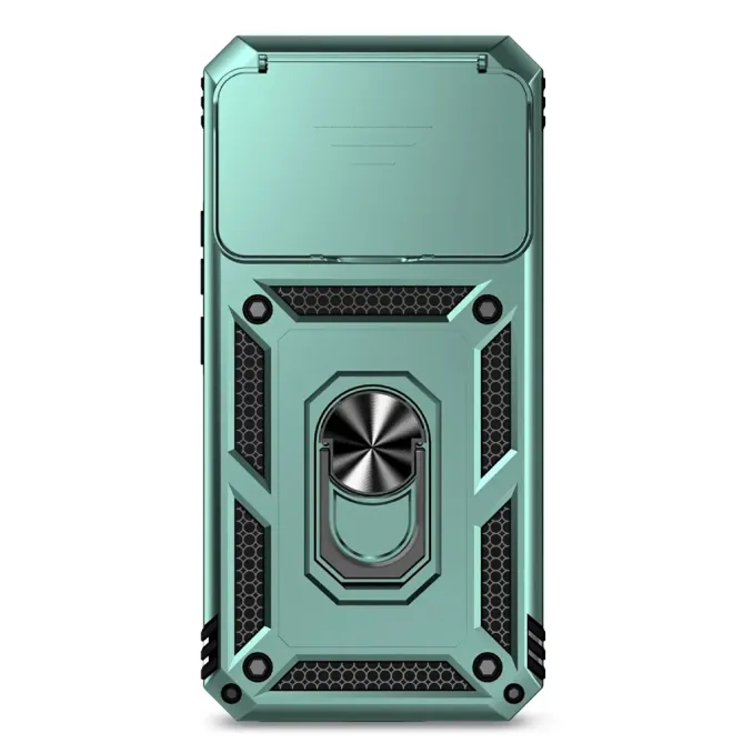 Coque Xiaomi 15T Pro Texture Respirante Anneau Support & Cache Caméra