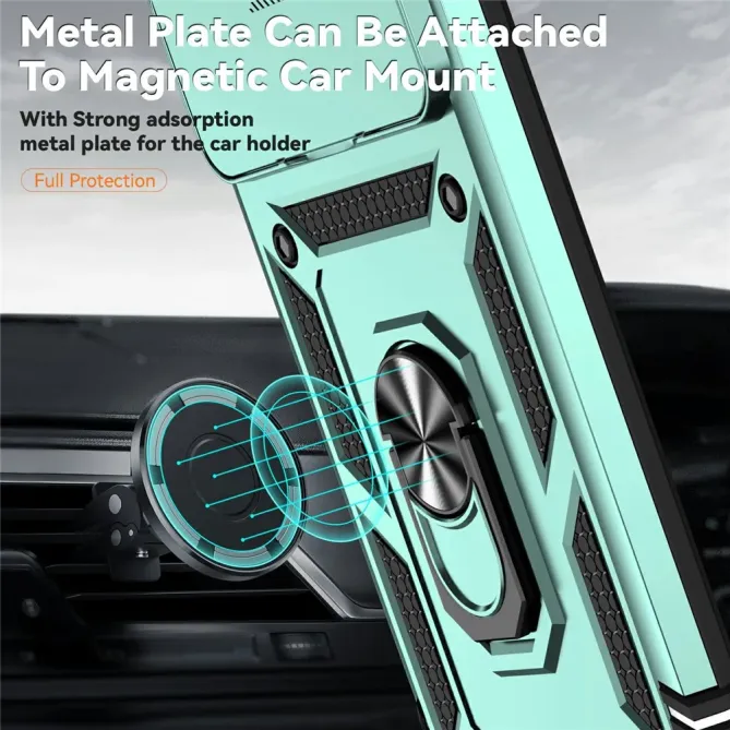 Coque Xiaomi 15T Pro Texture Respirante Anneau Support & Cache Caméra