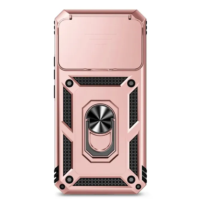 Coque Xiaomi 15T Pro Texture Respirante Anneau Support & Cache Caméra