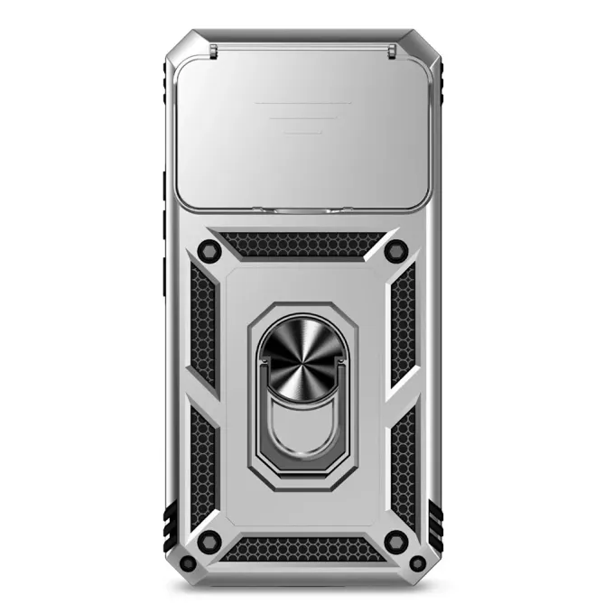 Coque Xiaomi 15T Pro Texture Respirante Anneau Support & Cache Caméra