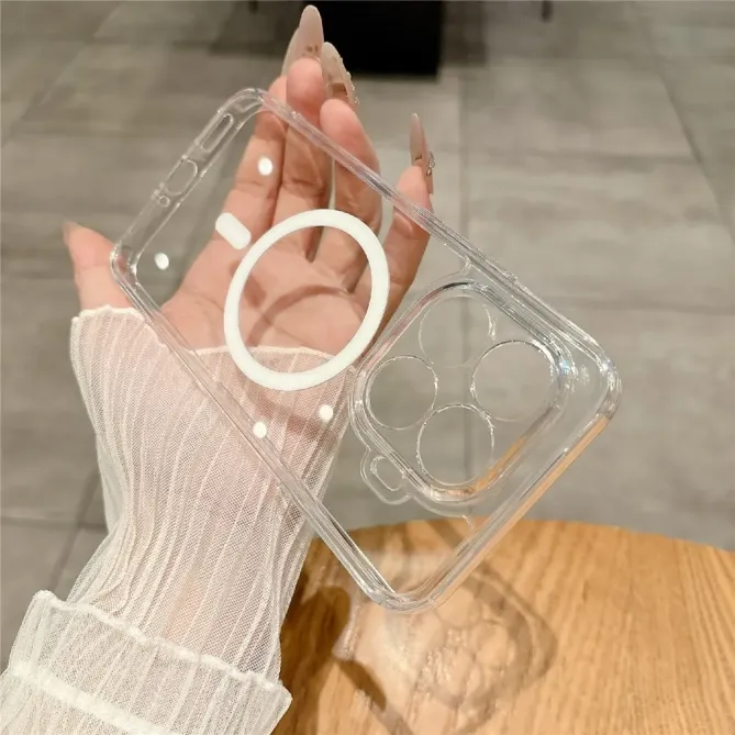 Coque Xiaomi 15T Pro Magnétique Transparente avec Verre Trempé