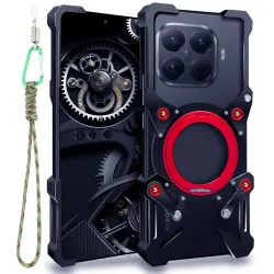 Coque Xiaomi 15T Pro Bumper Résistant avec Anneau