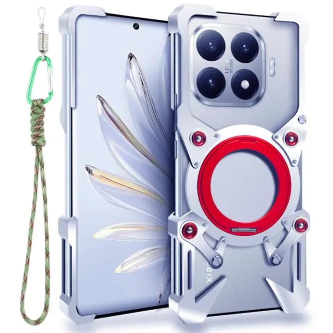 Coque Xiaomi 15T Pro Bumper Résistant avec Anneau