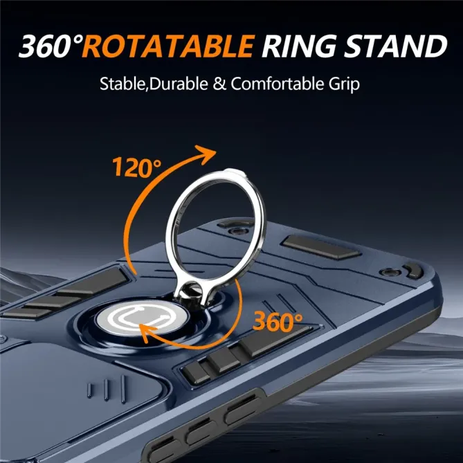 Coque Xiaomi 15T Pro Antichoc avec Cache Caméra et Anneau