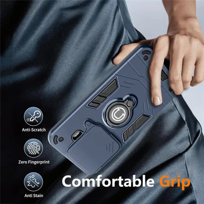 Coque Xiaomi 15T Pro Antichoc avec Cache Caméra et Anneau