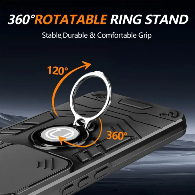 Coque Xiaomi 15T Pro Antichoc avec Cache Caméra et Anneau