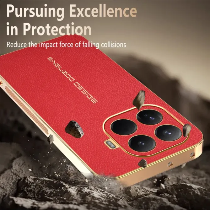 Coque Xiaomi 15T Pro Simili Cuir Grainée | VENDÔME