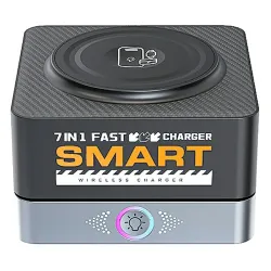 Station Charge 7en1 80W Chargeur Bureau Sans Fil