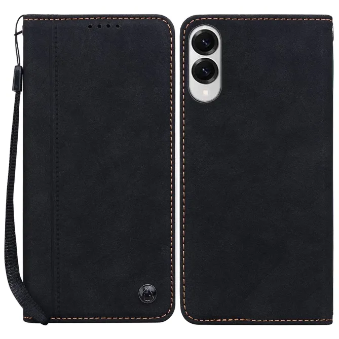 Housse Samsung Galaxy S25 Edge Portefeuille avec Dragonne | RYMAR