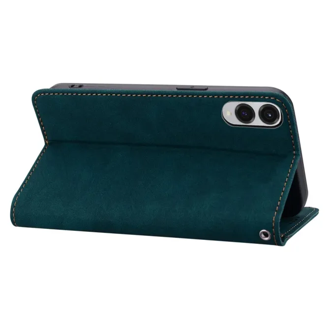 Housse Samsung Galaxy S25 Edge Portefeuille avec Dragonne | RYMAR