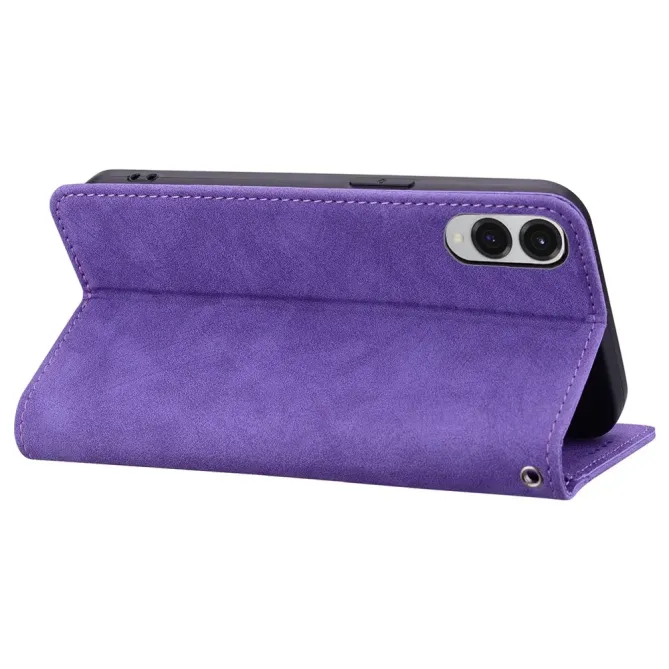 Housse Samsung Galaxy S25 Edge Portefeuille avec Dragonne | RYMAR