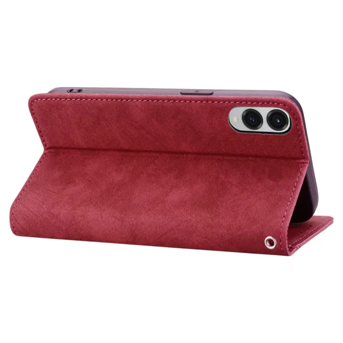 Housse Samsung Galaxy S25 Edge Portefeuille avec Dragonne | RYMAR