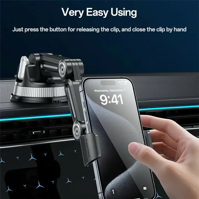 Support Voiture Ventouse pour Smartphone 4.7-7.2"