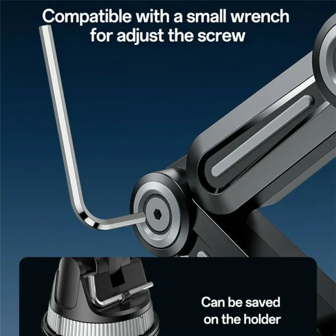 Support Voiture Ventouse pour Smartphone 4.7-7.2"