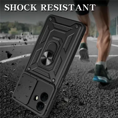 Coque Samsung Galaxy A07 Camera Slide Fonction Support