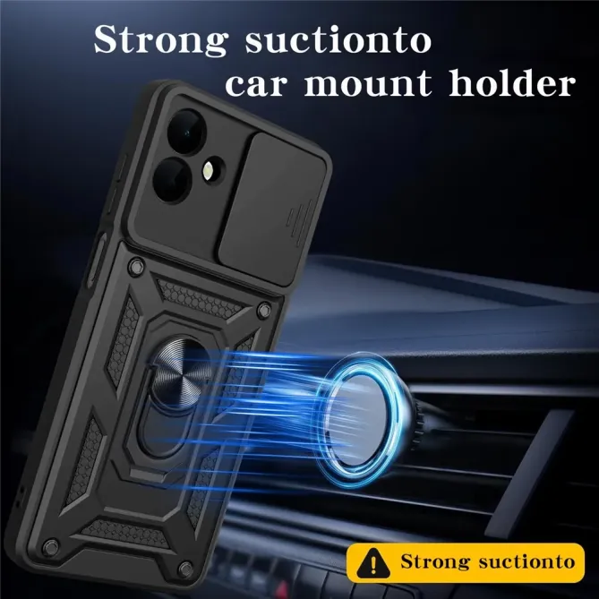 Coque Samsung Galaxy A07 Camera Slide Fonction Support
