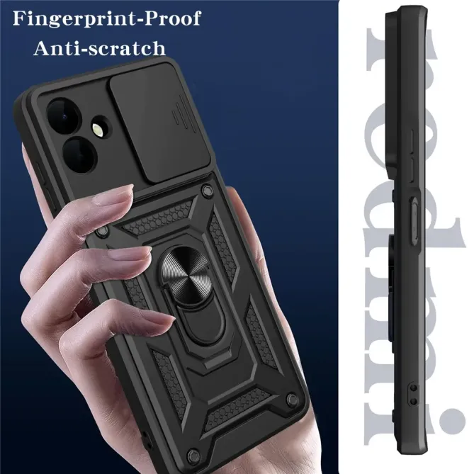 Coque Samsung Galaxy A07 Camera Slide Fonction Support