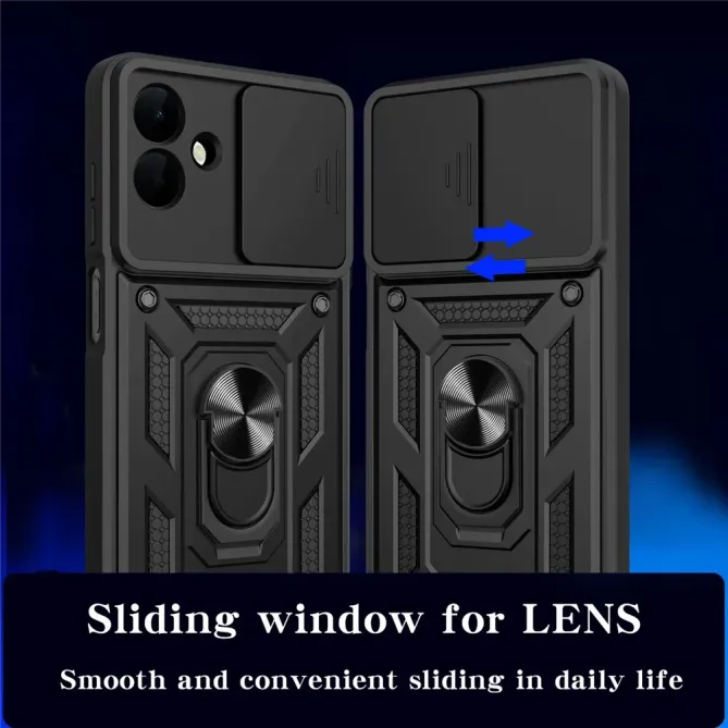 Coque Samsung Galaxy A07 Camera Slide Fonction Support