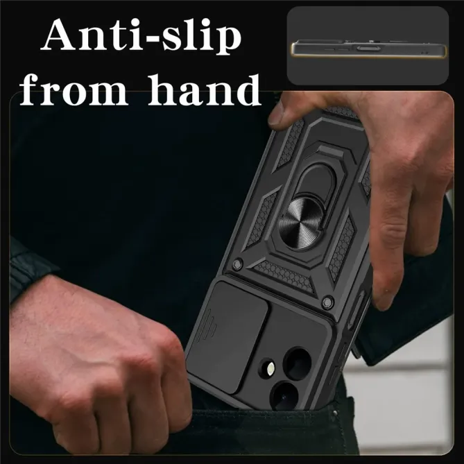 Coque Samsung Galaxy A07 Camera Slide Fonction Support