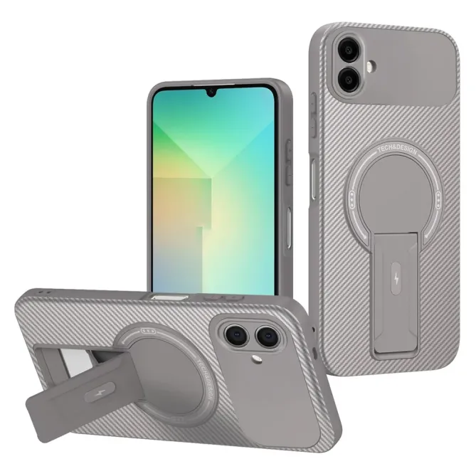 Coque Samsung Galaxy A07 Carbone avec Support | PILOTE