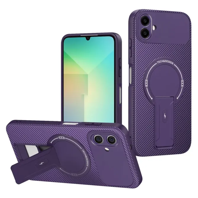 Coque Samsung Galaxy A07 Carbone avec Support | PILOTE