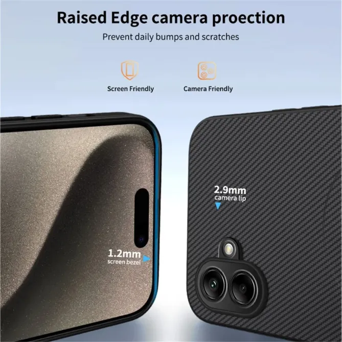 Coque Samsung Galaxy A07 Finition Carbone | Raxon