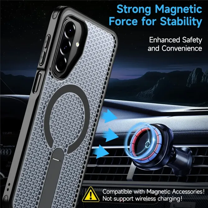 Coque Samsung Galaxy A17 5G / 4G Magnétique Respirante | AÉRO