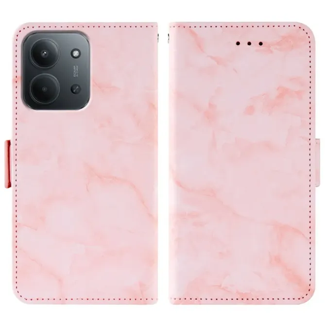 Housse Xiaomi Redmi 15C 4G / 5G / Poco C85 Marbre Rabat Magnétique Lan