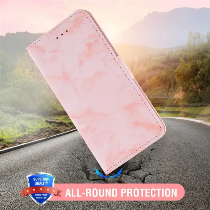 Housse Xiaomi Redmi 15C 4G / 5G / Poco C85 Marbre Rabat Magnétique Lan