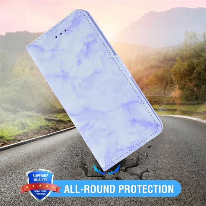 Housse Xiaomi Redmi 15C 4G / 5G / Poco C85 Marbre Rabat Magnétique Lan