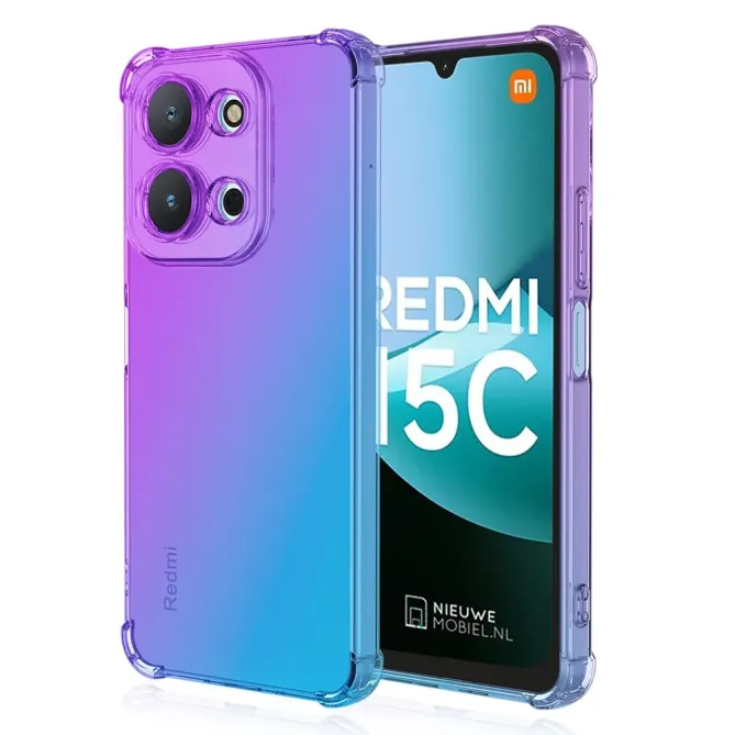 Coque Xiaomi Redmi 15C 4G / 5G / Poco C85 Transparente Bicolore