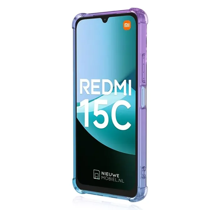 Coque Xiaomi Redmi 15C 4G / 5G / Poco C85 Transparente Bicolore