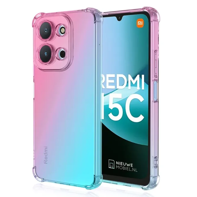 Coque Xiaomi Redmi 15C 4G / 5G / Poco C85 Transparente Bicolore