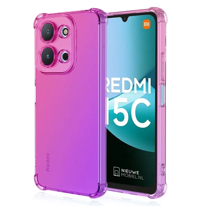 Coque Xiaomi Redmi 15C 4G / 5G / Poco C85 Transparente Bicolore