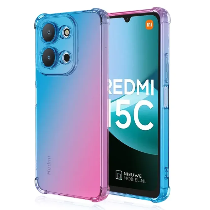 Coque Xiaomi Redmi 15C 4G / 5G / Poco C85 Transparente Bicolore