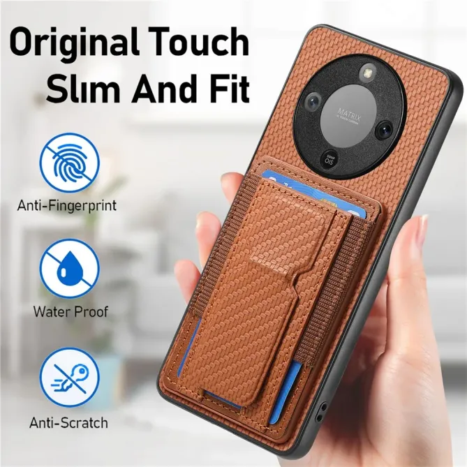 Coque Honor Magic 8 Lite / X9d 5G avec Porte-Cartes et Support | CARDY