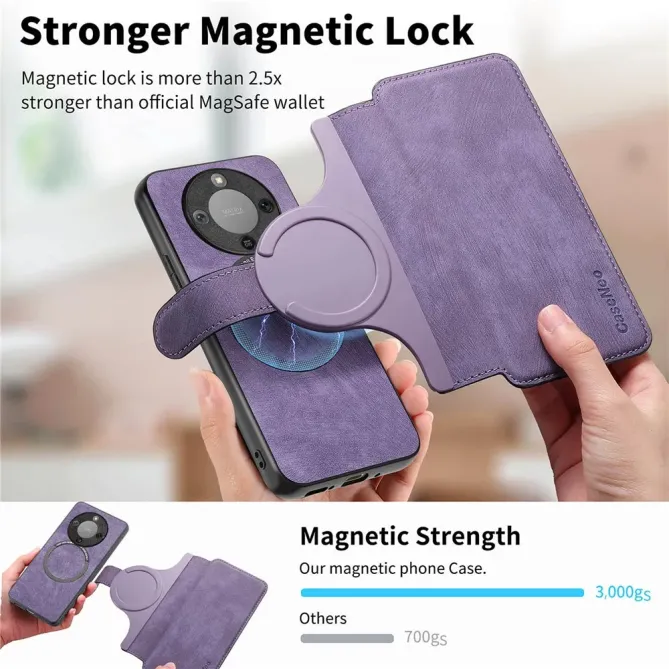 Housse Honor Magic 8 Lite / X9d 5G avec Coque Détachable | MW-03