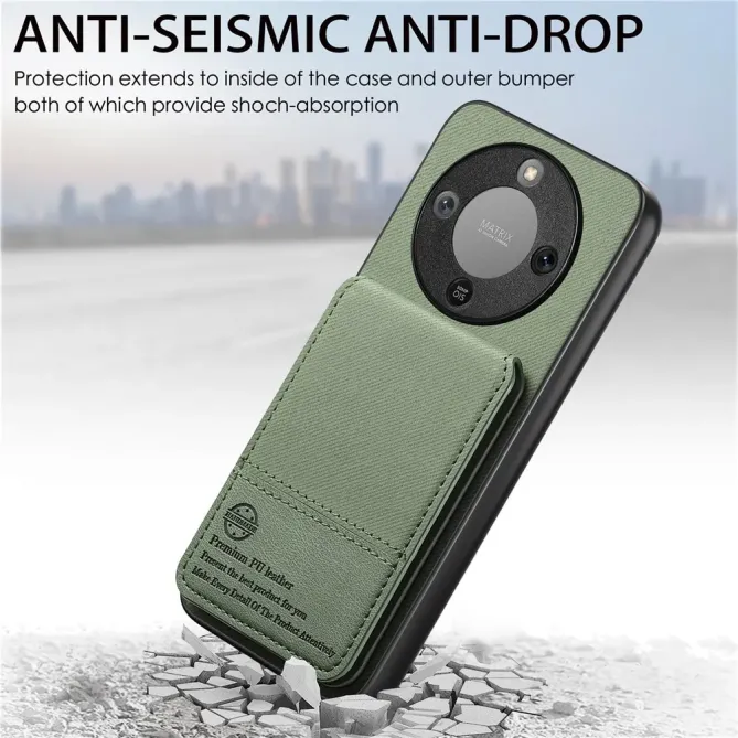 Coque Honor Magic 8 Lite / X9d 5G cuir tissu RFID | SMARTWALL