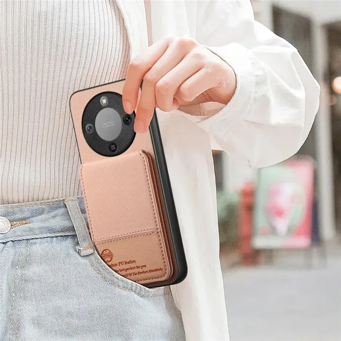 Coque Honor Magic 8 Lite / X9d 5G cuir tissu RFID | SMARTWALL