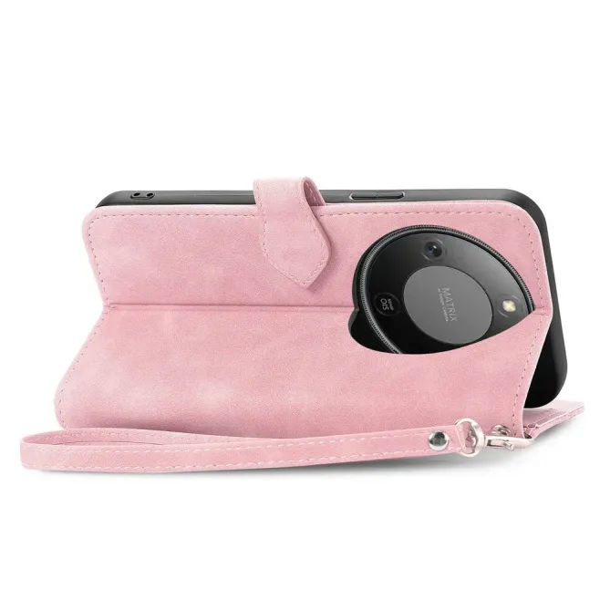 Housse Honor Magic 8 Lite / X9d 5G floral zippé | ÉCLOSION