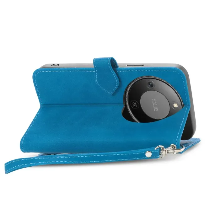 Housse Honor Magic 8 Lite / X9d 5G floral zippé | ÉCLOSION