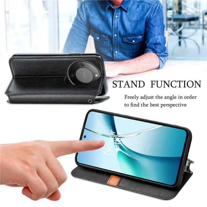 Flip Cover Honor Magic 8 Lite / X9d 5G KUB Design Porte Cartes