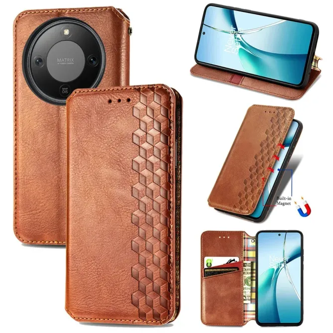 Flip Cover Honor Magic 8 Lite / X9d 5G KUB Design Porte Cartes