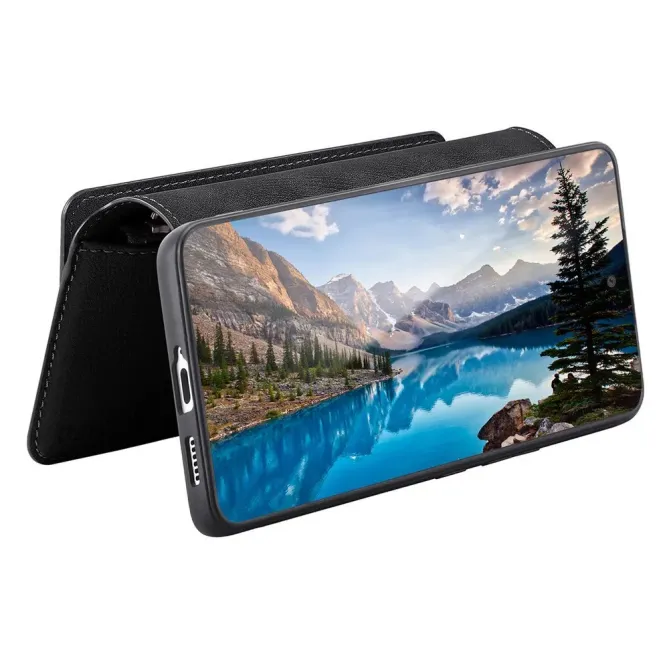 Housse Honor Magic 8 Lite / X9d 5G Zippée avec Coque Détachable | MW-02 Noir - photo 4