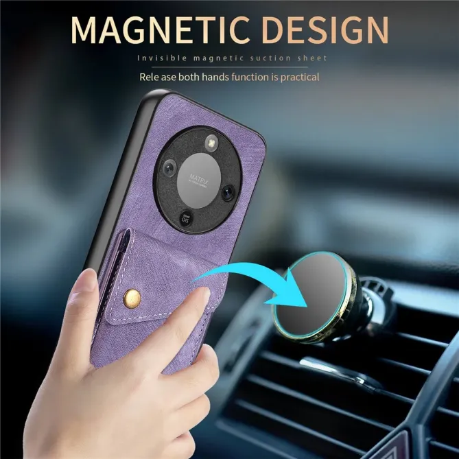 Coque Honor Magic 8 Lite / X9d 5G avec Porte-Carte | VINTAGE