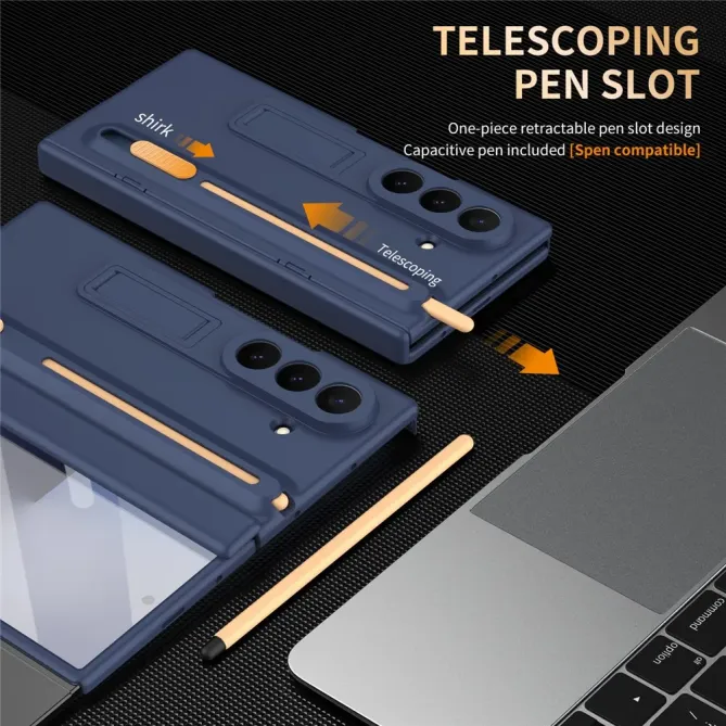 Coque Samsung Galaxy Z TriFold avec Support et Verre Trempé | Dexar