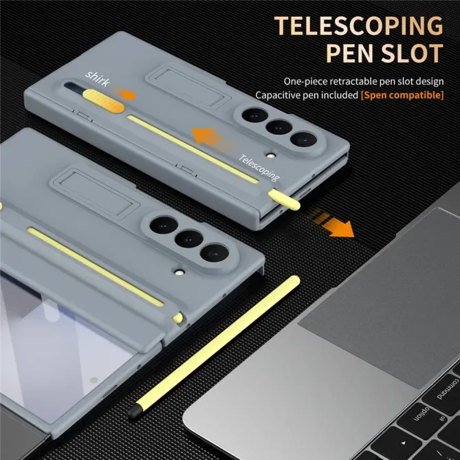 Coque Samsung Galaxy Z TriFold avec Support et Verre Trempé | Dexar