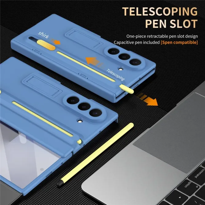 Coque Samsung Galaxy Z TriFold avec Support et Verre Trempé | Dexar