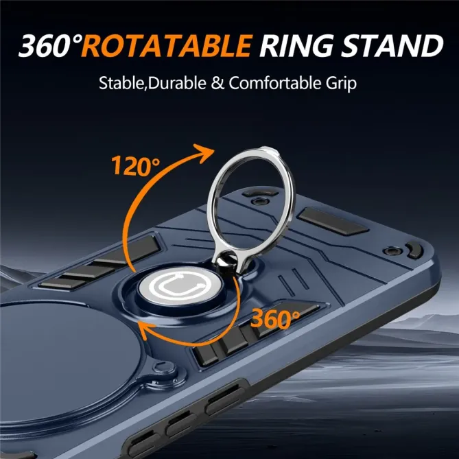 Coque Honor Magic 8 Lite / X9d 5G Antichoc avec Cache Caméra et Anneau